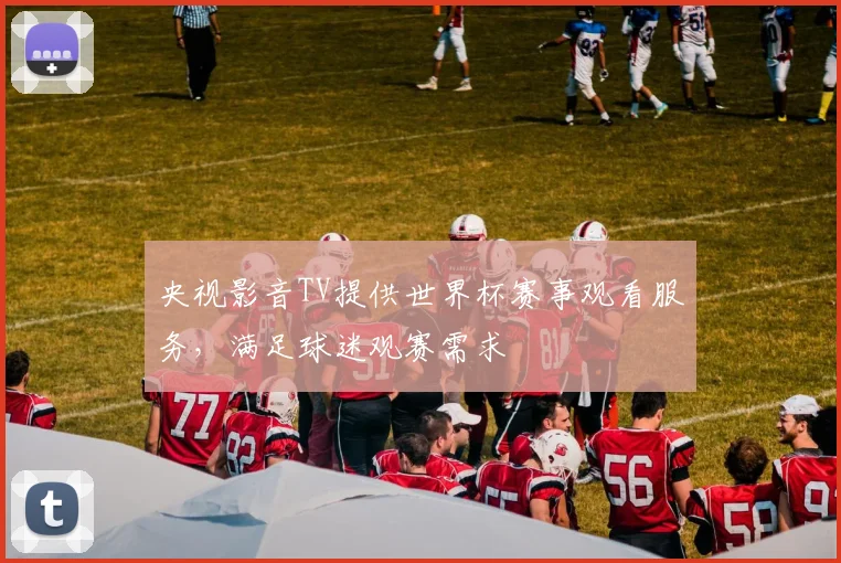 央视影音TV提供世界杯赛事观看服务，满足球迷观赛需求