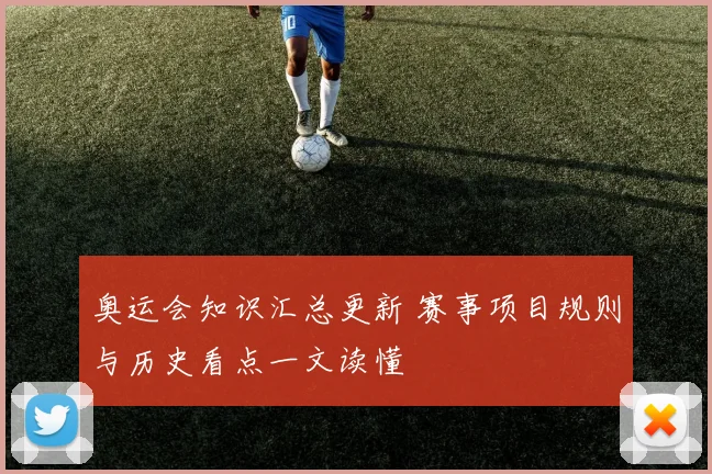 奥运会知识汇总更新 赛事项目规则与历史看点一文读懂