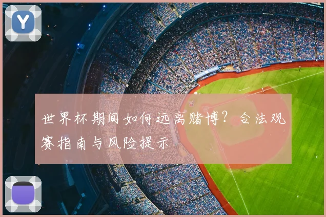 世界杯期间如何远离赌博？合法观赛指南与风险提示