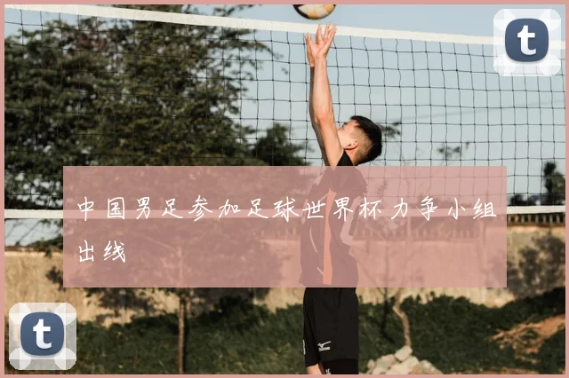 中国男足参加足球世界杯力争小组出线